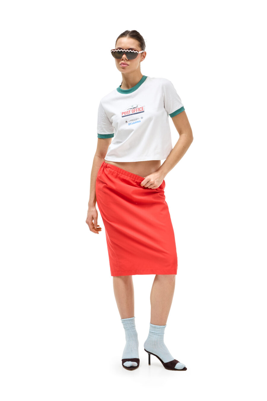 Юбка Soft Flared Midi