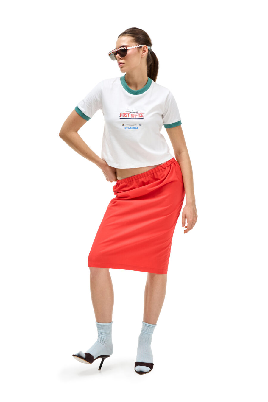 Юбка Soft Flared Midi