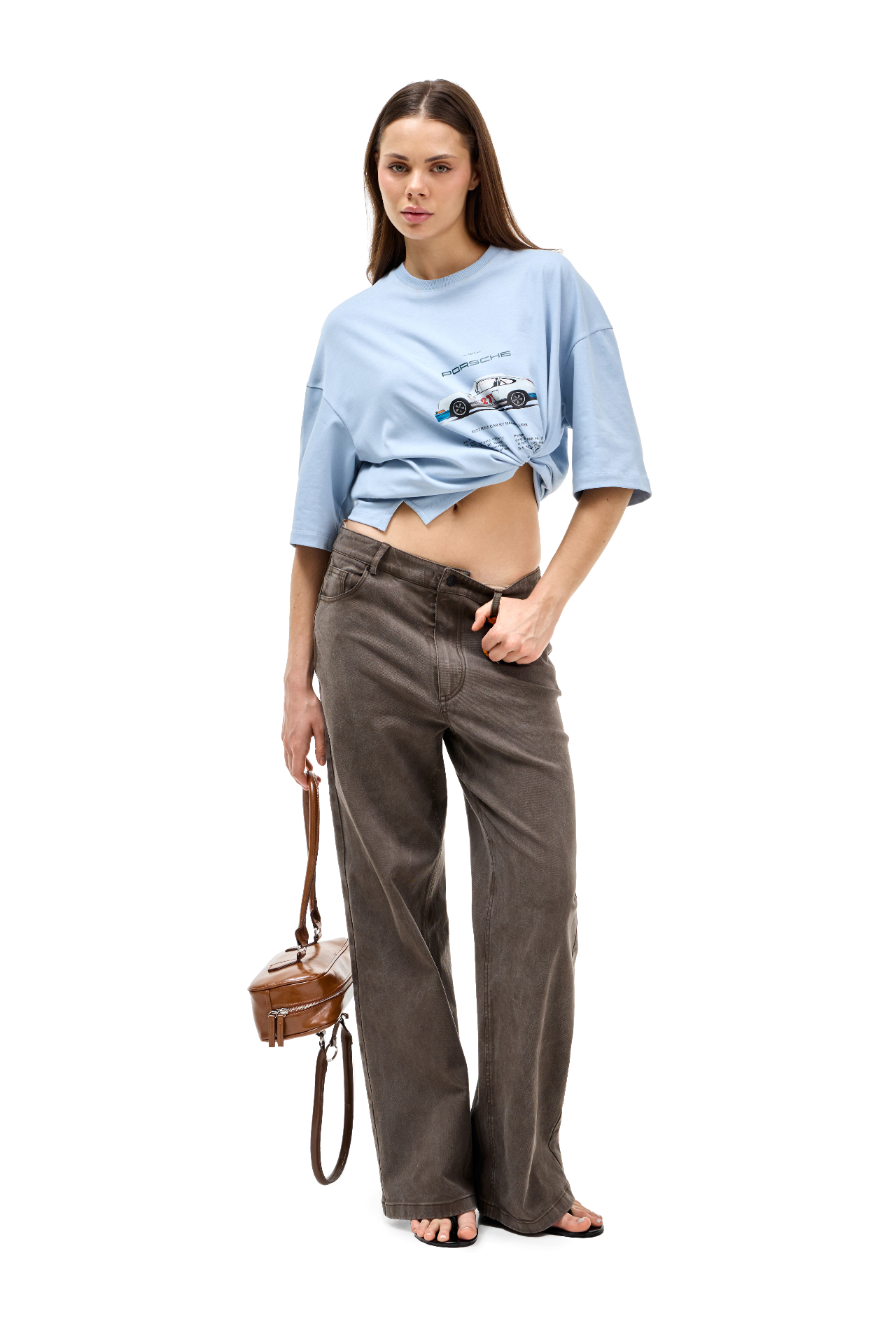 Джинсы Relaxed Waist Jeans