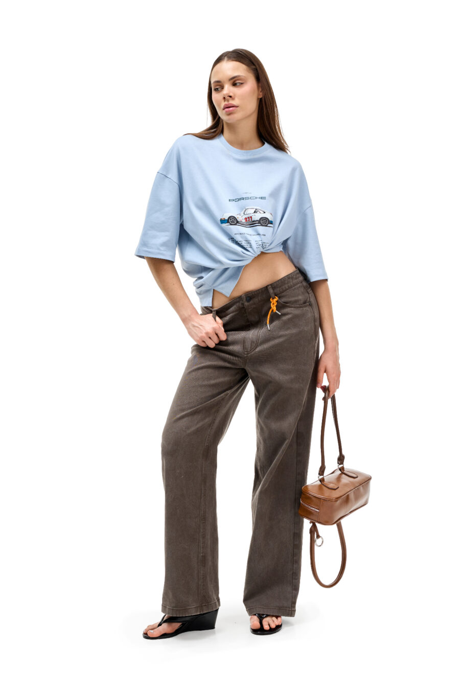 Джинсы Relaxed Waist Jeans