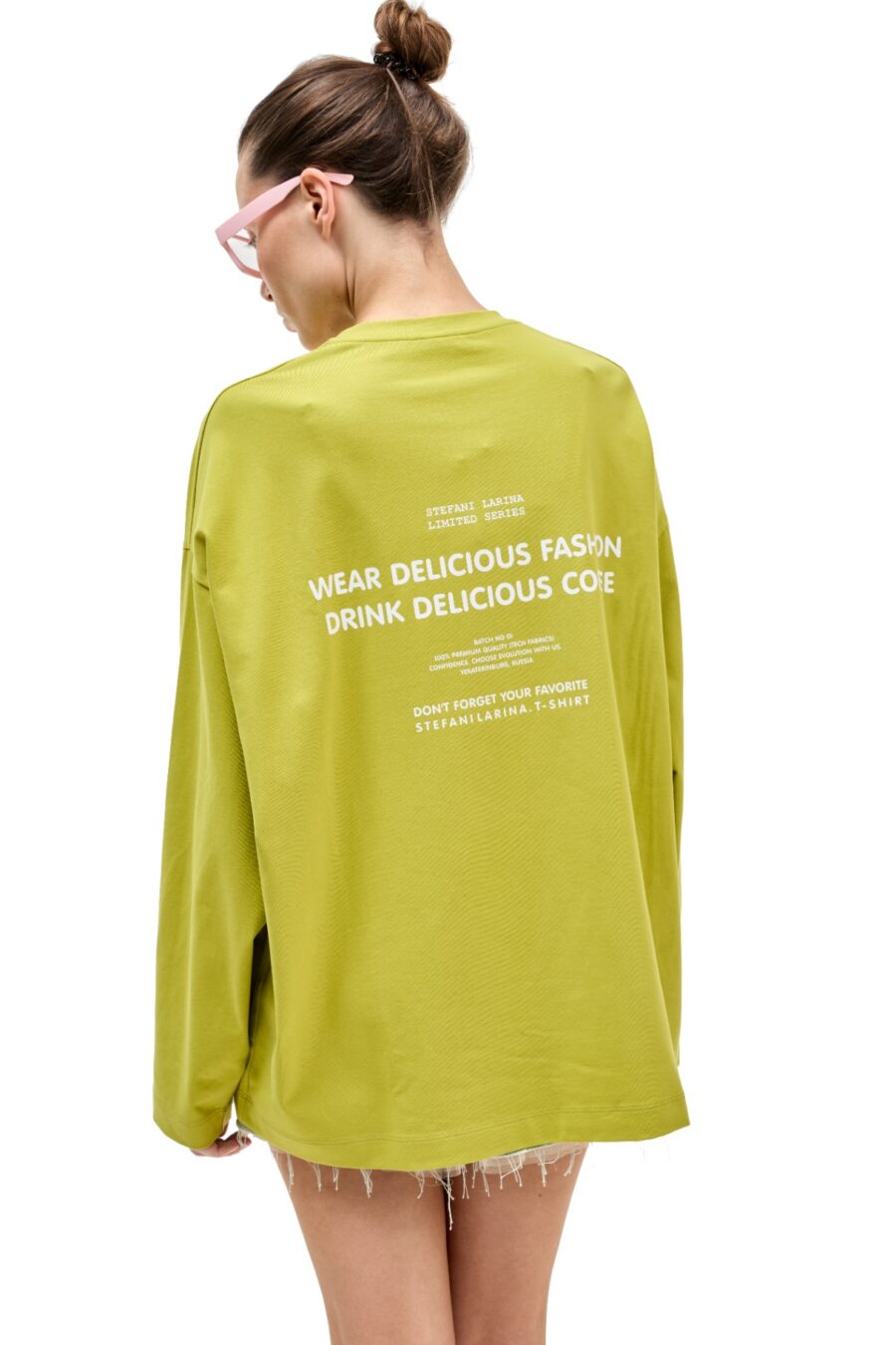 Лонгслив  Relaxed fit printed long sleeve